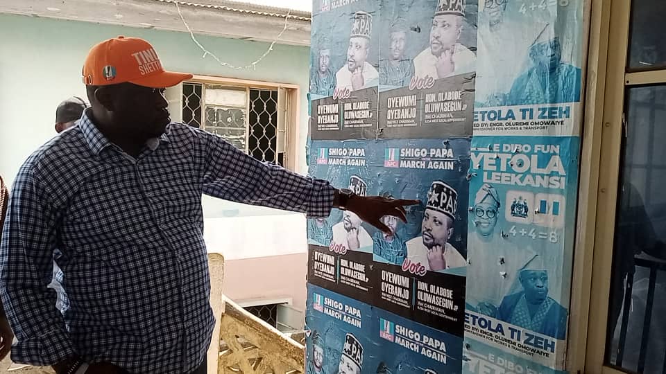 hoodlums attack tinubu shettima billboard 1