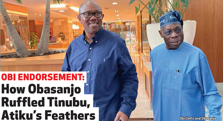 OBI ENDORSEMENT: How Obasanjo Ruffled Tinubu, Atiku’s Feathers