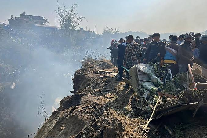 Plane with 72 people on board crashes in Nepal