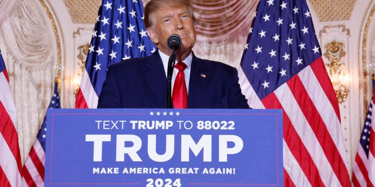 Former US President, Trump Declares Open 2024 Presidential Bid