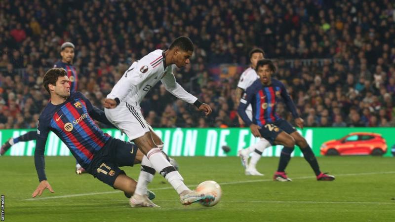 Europa League: Man Utd and Barcelona contest thrilling draw