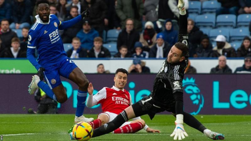 EPL: Martinelli goal gives Arsenal narrow win over Leicester