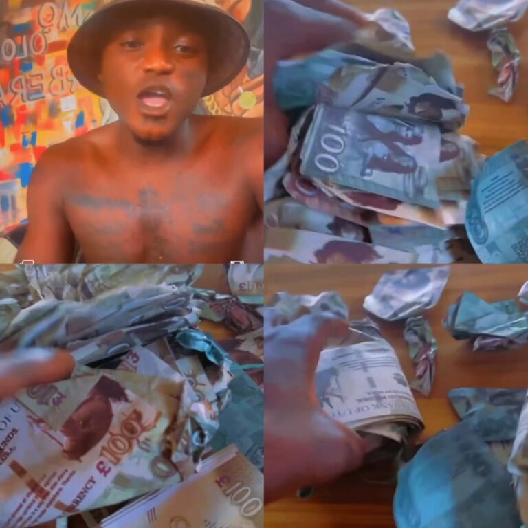 Uncle Buhari Where Are You? – Portable Laments As Fans Spray Him Fake Money