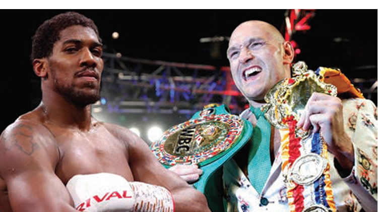 Anthony Joshua ready to fight Tyson Fury