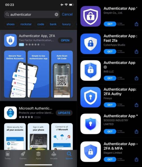 Attackers are using fake authenticator apps on App Store to scam users