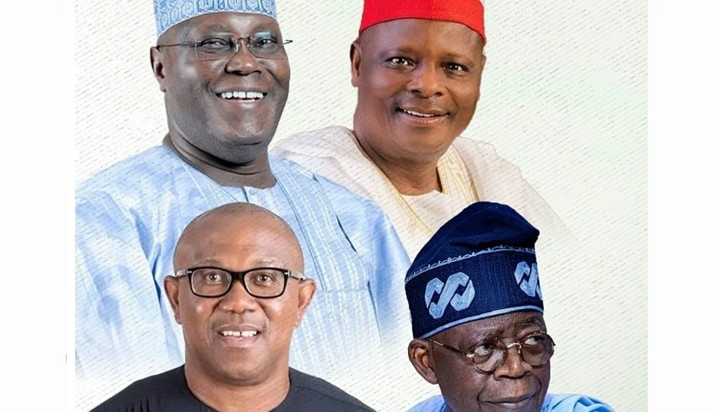 New poll projects how Nigerians will vote Obi, Atiku, Tinubu, Kwankwaso