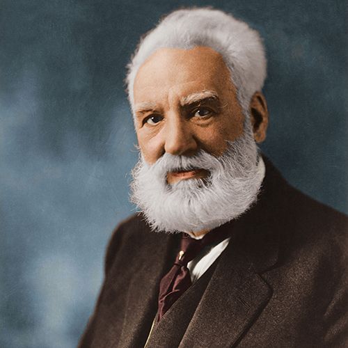 Alexander Graham Bell, The Man Who Invented The Telephone.