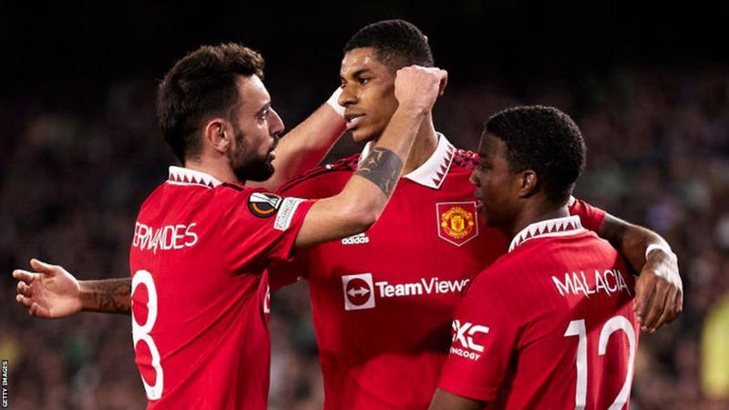 Europa: Rashford scores as Man Utd reach quarter-finals