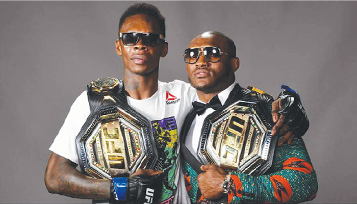 South African MMA fighter ‘mocks’ Adesanya, Usman