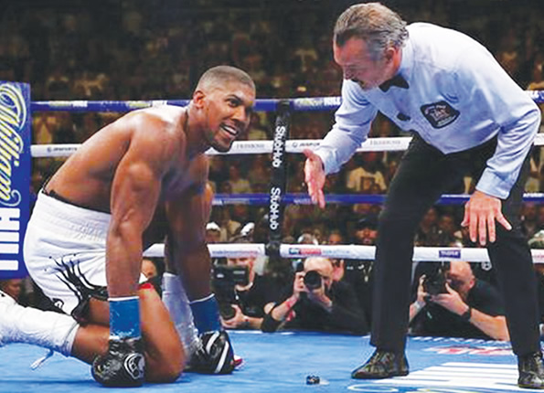 Joshua value drops, fails to sell bout tickets