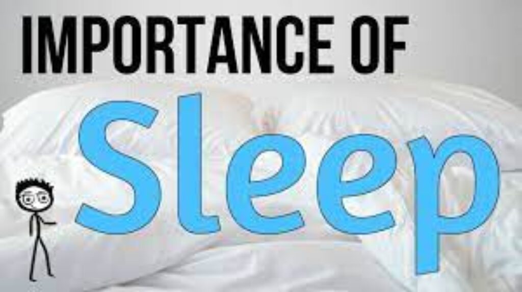 importance of sleep