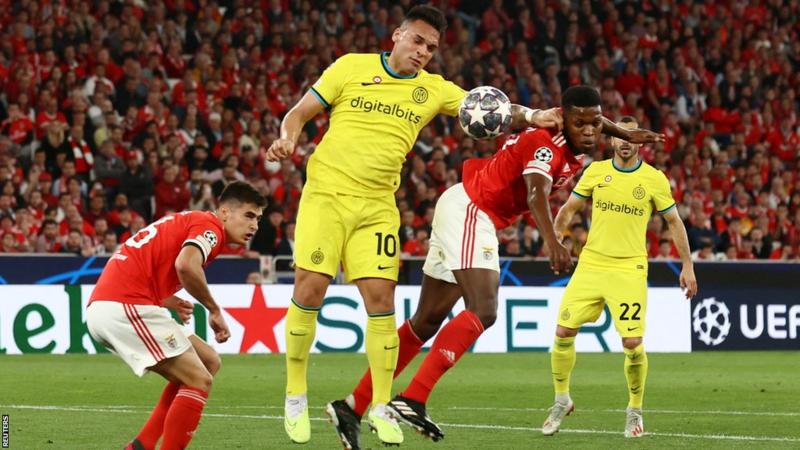 UCL: Benfica 0 – 2 Inter milan