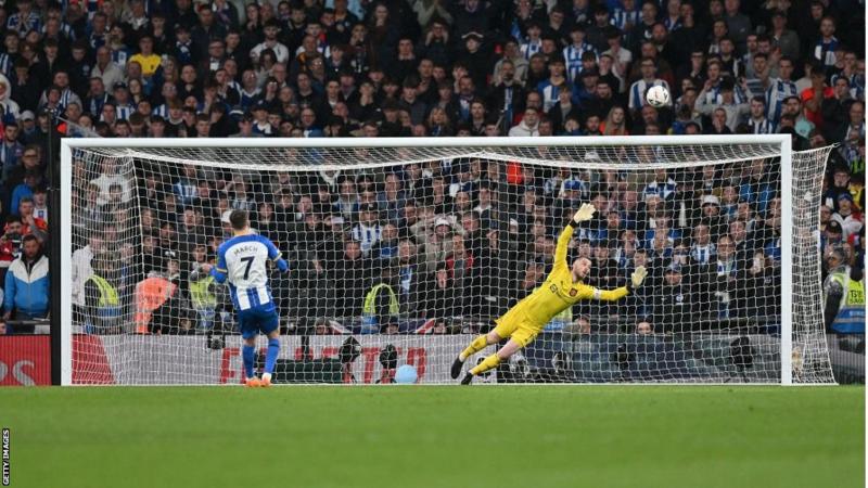 FA CUP: Man Utd beat Brighton on penalties to reach final