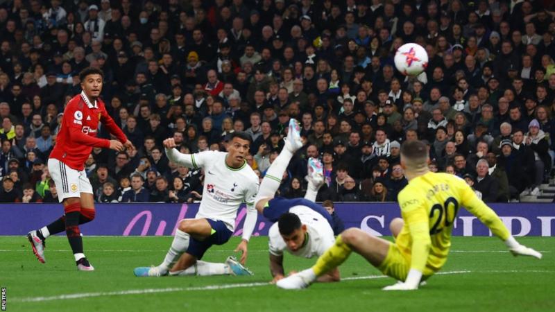 EPL: Tottenham fight back to draw against Man Utd (FT 2 – 2)