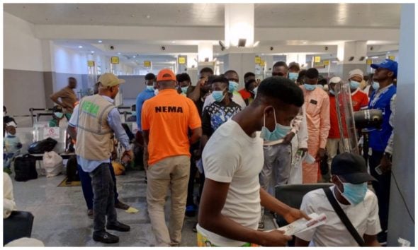 NEMA receives 144 stranded Nigerians from Niger Republic