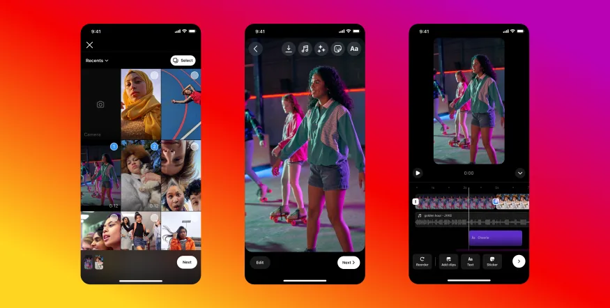 Instagram redesigns the Reels editor to make it easier to use