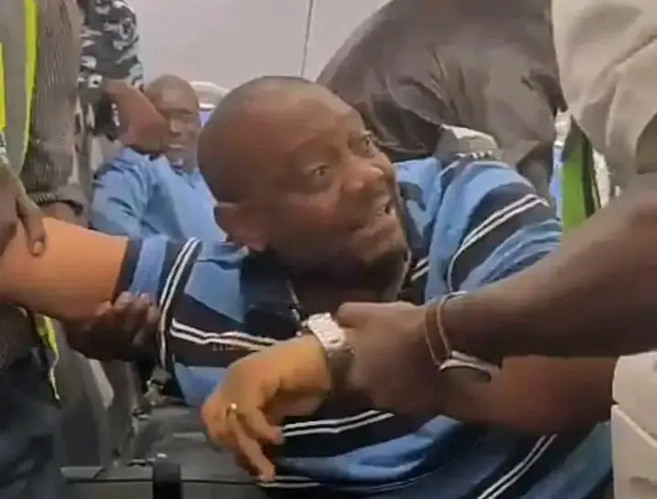 Man removed from plane for opposing Tinubu’s inauguration