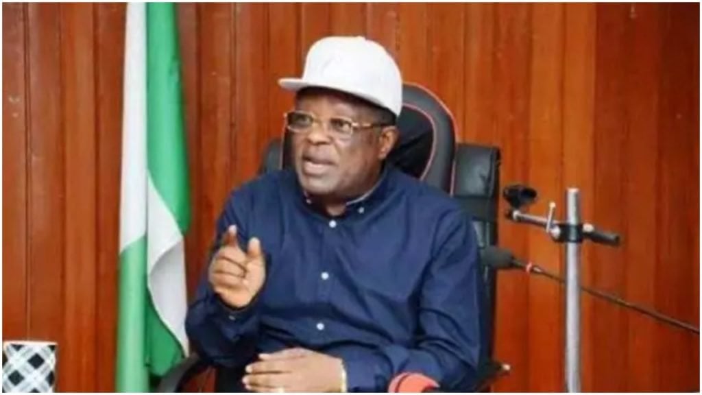 Umahi names Ebonyi airport after Buhari