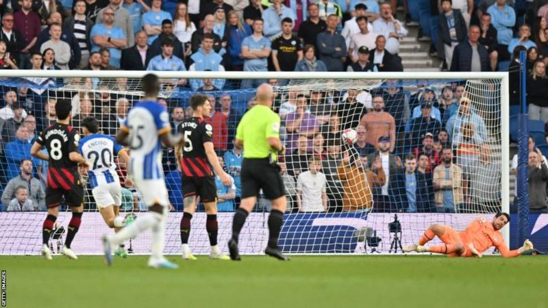 EPL: Brighton 1 – 1 Mancity