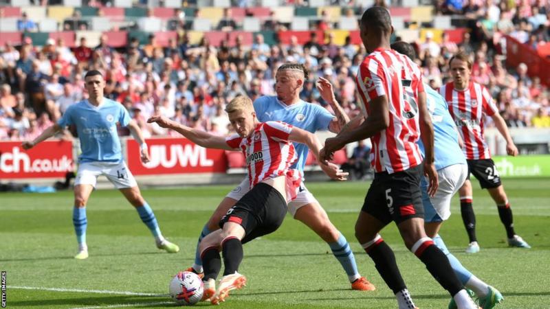 Brentford 1 – 0 Man City