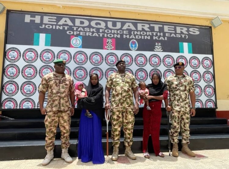 Army Rescues Chibok Girls and Humanitarian Workers from Terrorists: A Victory in Nigeria’s Fight Against Terrorism