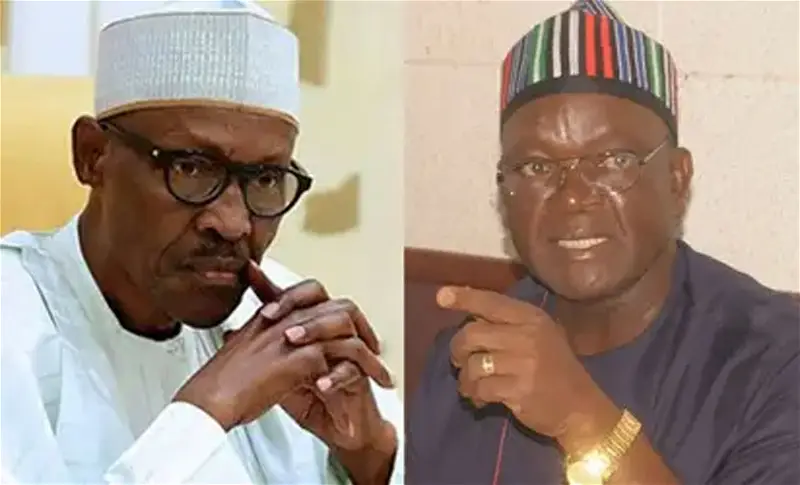 You took Nigeria from top to bottom, Ortom blasts Buhari