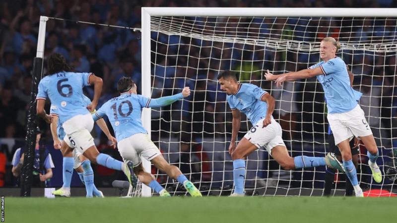 Man City claim Treble with Champions League win