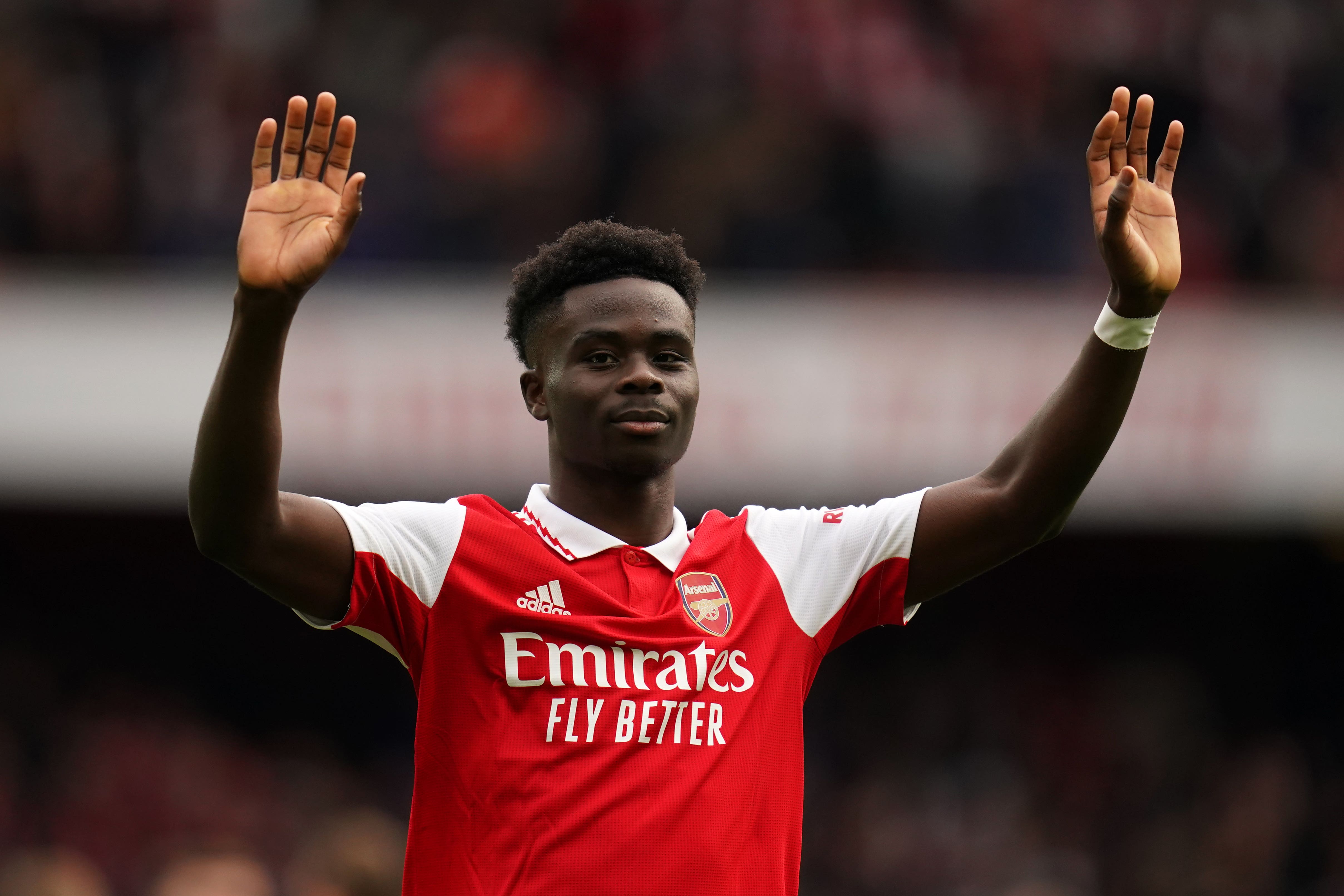 Arsenal star Bukayo Saka visits Nigeria [VIDEO]