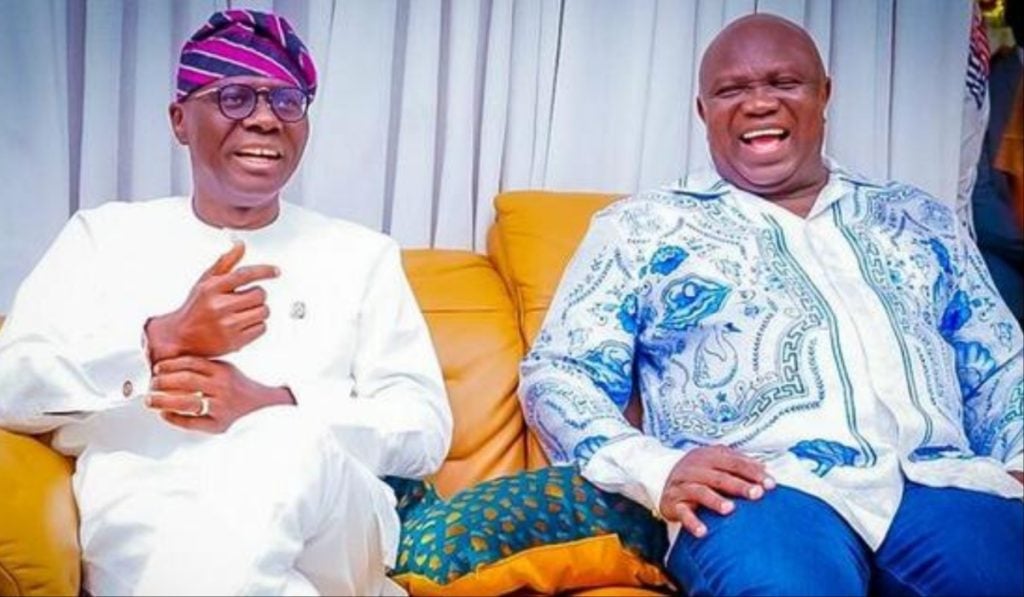 Fight over as Sanwo-Olu storms ex-gov Ambode’s home to celebrate his 60th birthday