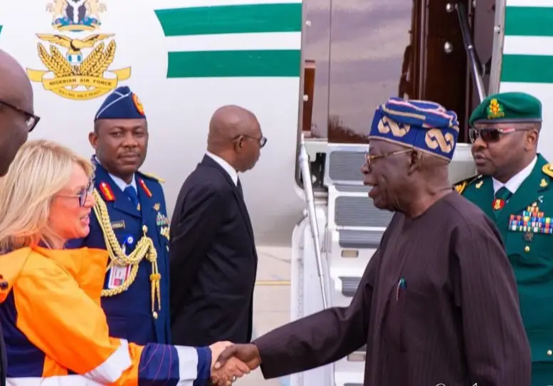 Tinubu returns to Lagos after Paris, London trips 