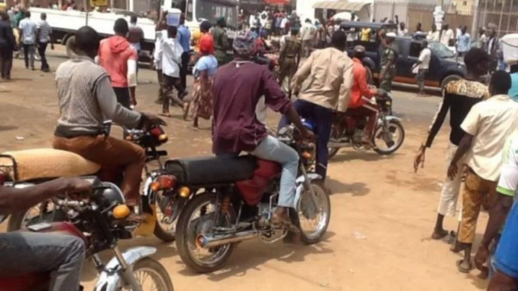 Tension in Ado Ekiti as Okada riders revolt against union leaders