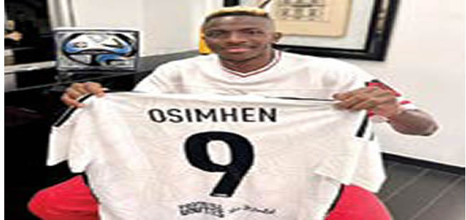 FIFA honours Osimhen