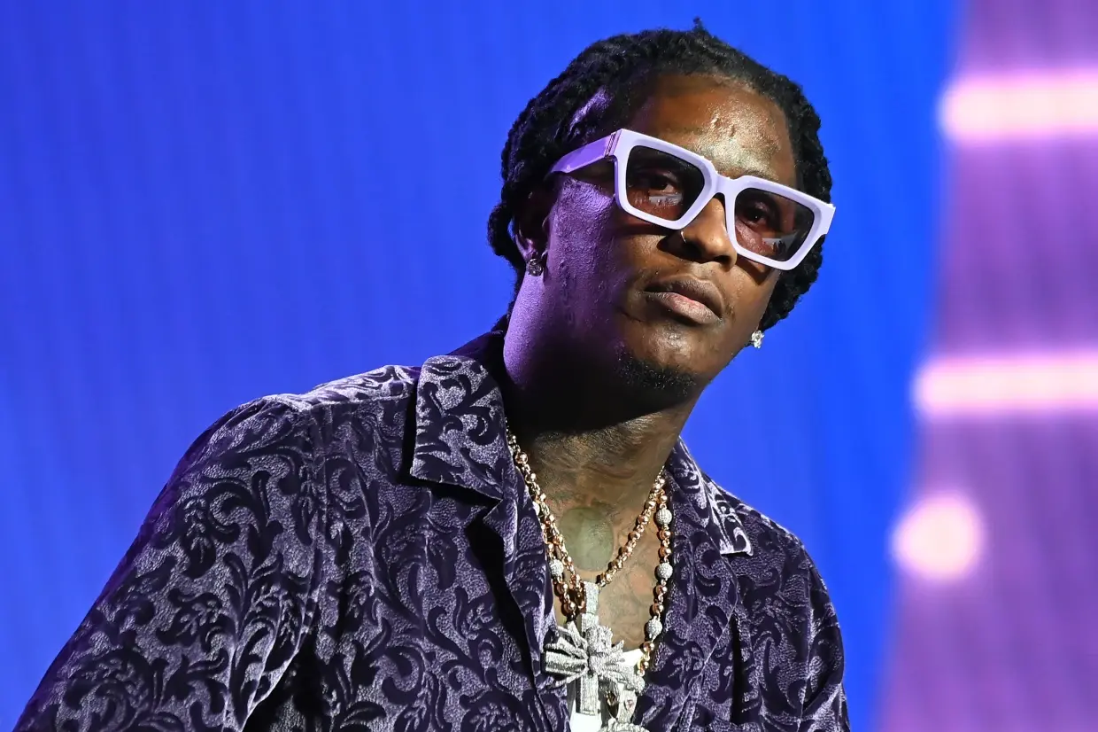 Rapper Young Thug releases album from jail