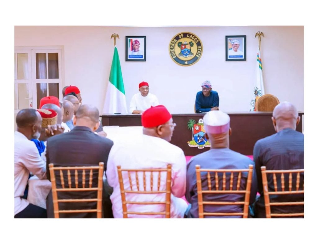 Yoruba vs Igbo: Sanwo-Olu, Gov Uzodinma, others meet over Alaba market demolition