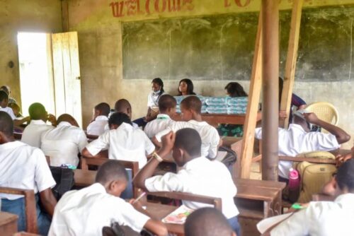 Ogun students flog teacher who stopped them from cheating during exam