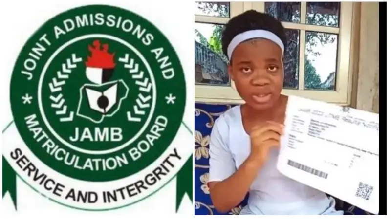 JAMB bans Ejikeme Joy Mmesome from writing UTME for 3 years