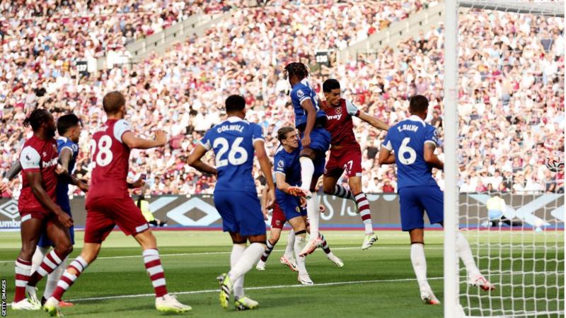 West Ham 3 – 0 Chelsea