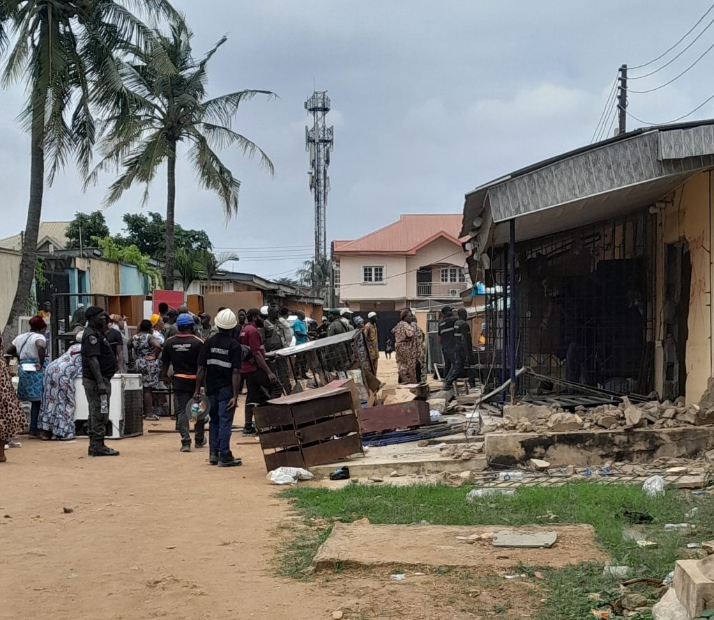 Agony, tears as LABSCA demolishes rows of shops in Lagos community