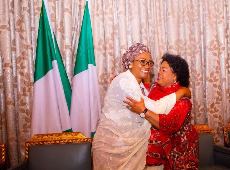 Patience Jonathan visits Remi Tinubu