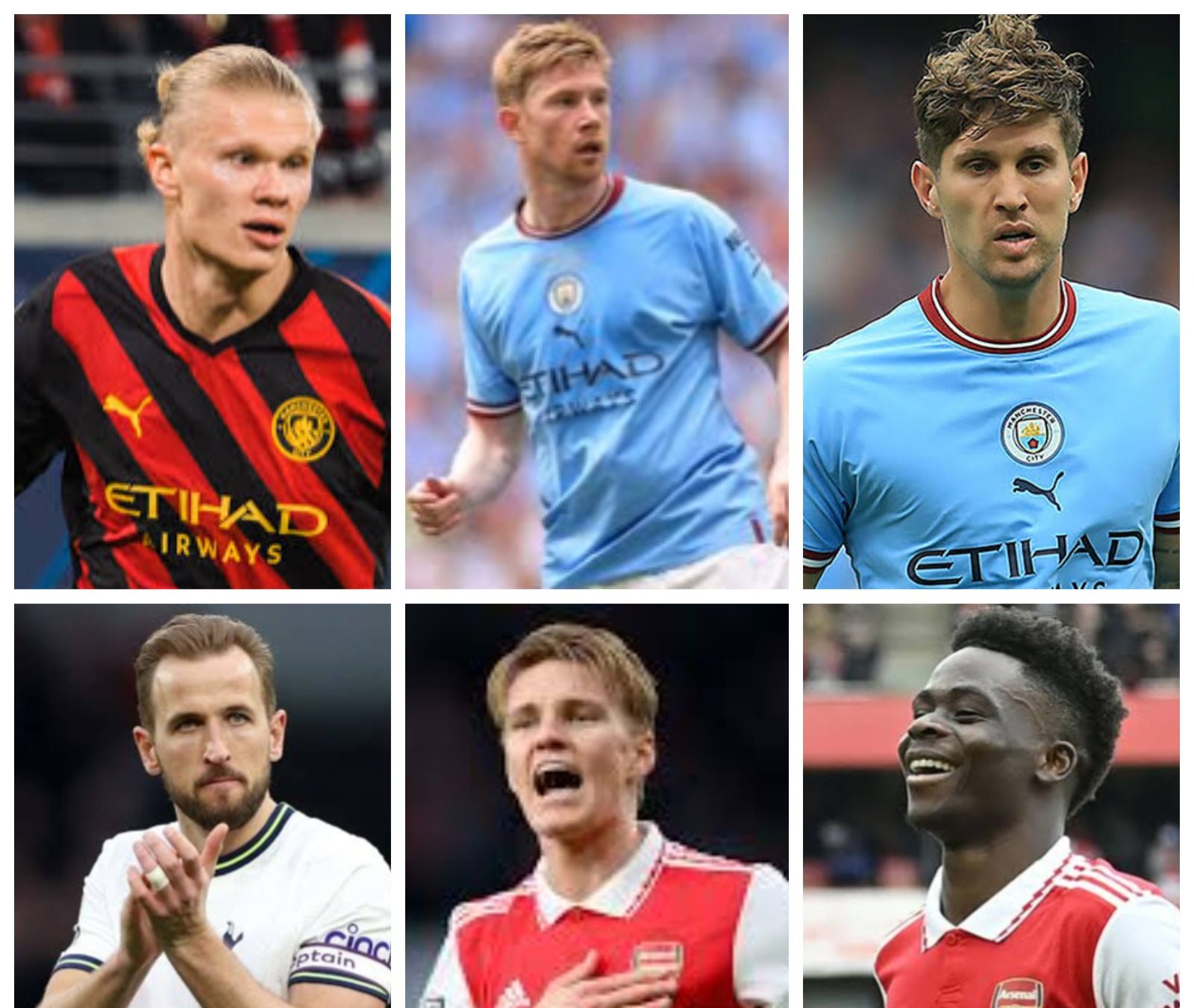 PFA Awards: Full list as Man City, Arsenal dominate