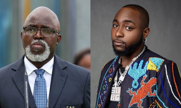 Davido did not show up for our event despite being paid N72m – Ex-NFF President, Pinnick alleges