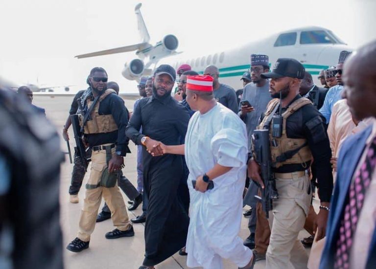 Mixed reactions as Seyi Tinubu flies presidential jet to polo event in Kano