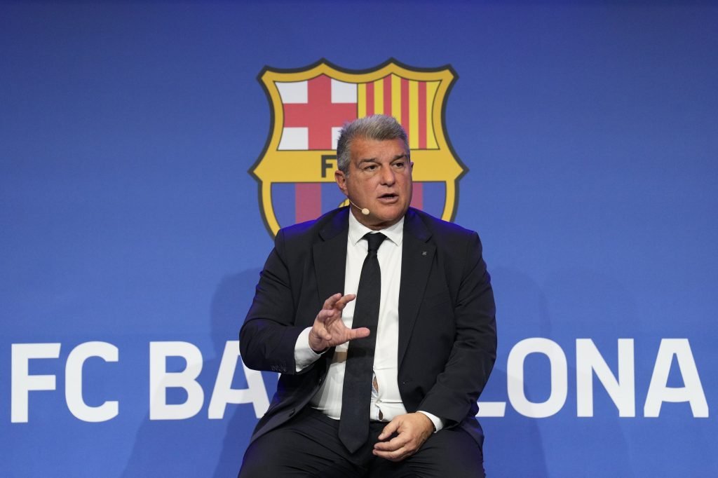 Barcelona president, Laporta charged with bribery in referee payments