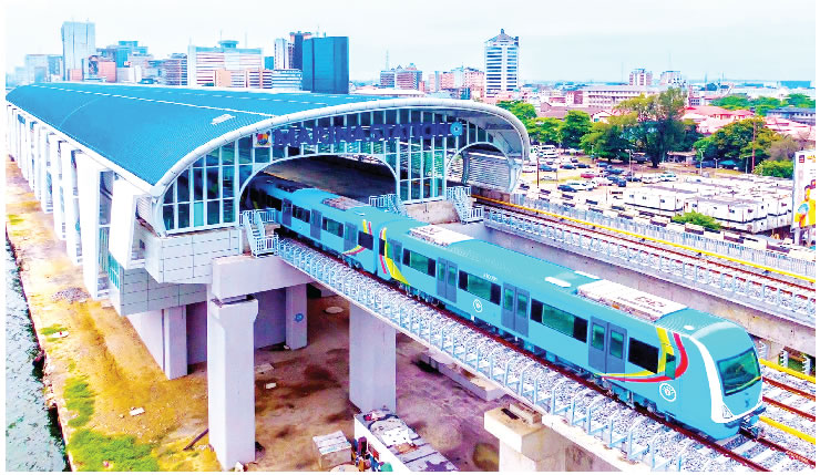 Blue rail line resumes, targets 74 daily trips November