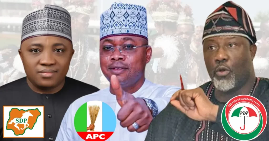 Kogi guber: APC, PDP, SDP in tight race