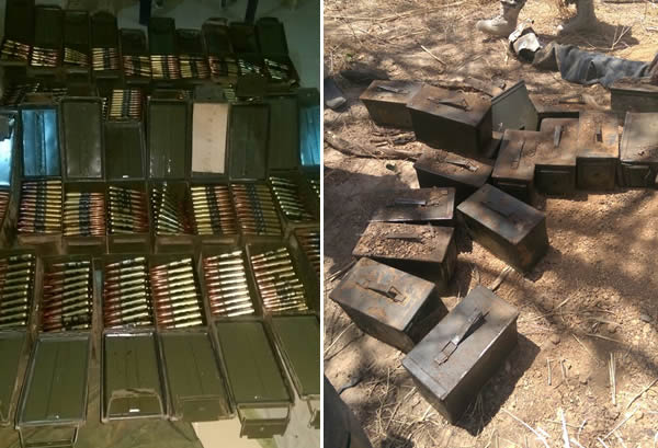 Three soldiers arrested for stealing 374 ammunition rounds