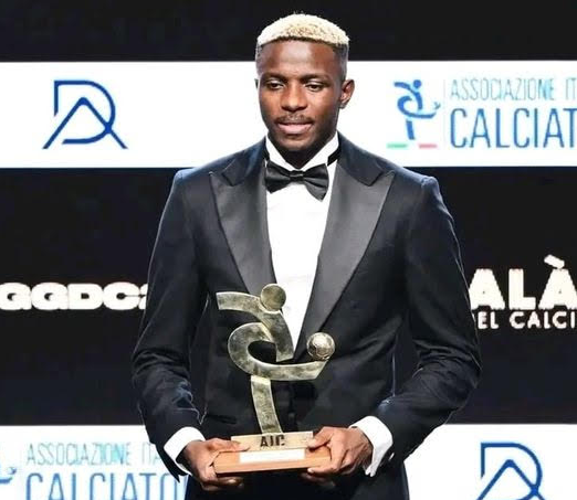 Osimhen Crowned Best Player in Italy