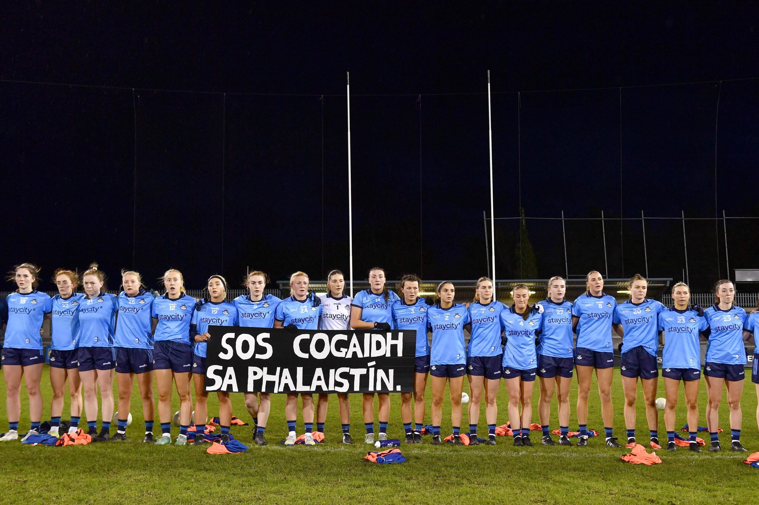 ‘We want our voices to be heard’ – Dublin ladies football team call for ceasefire in Gaza