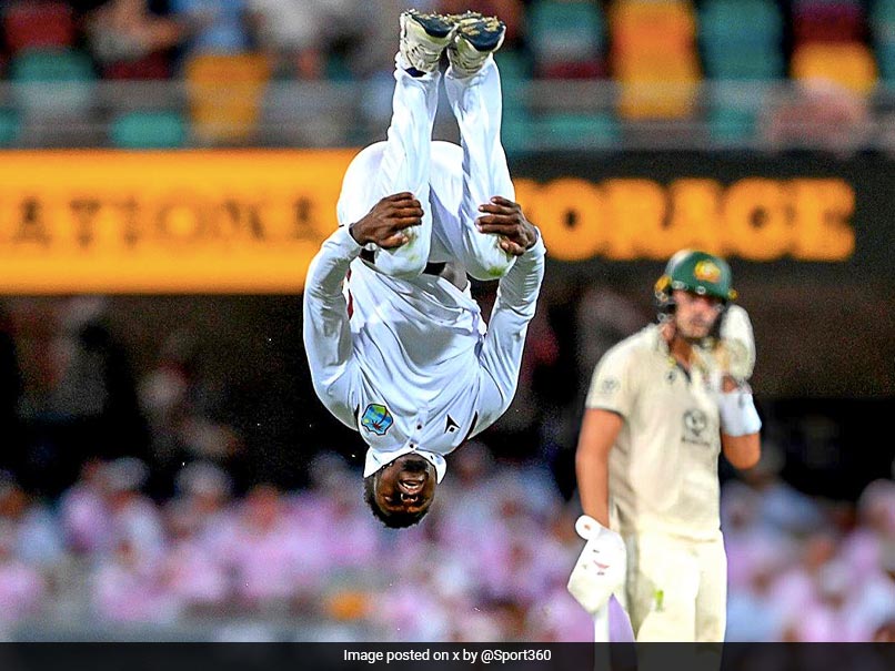 West Indies Youngster’s Cartwheel Celebration Against Australia Breaks Internet – Watch