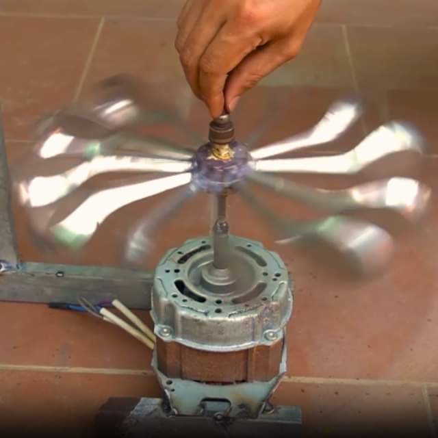 Transforming an Air Compressor into a 220V Wind Turbine Generator